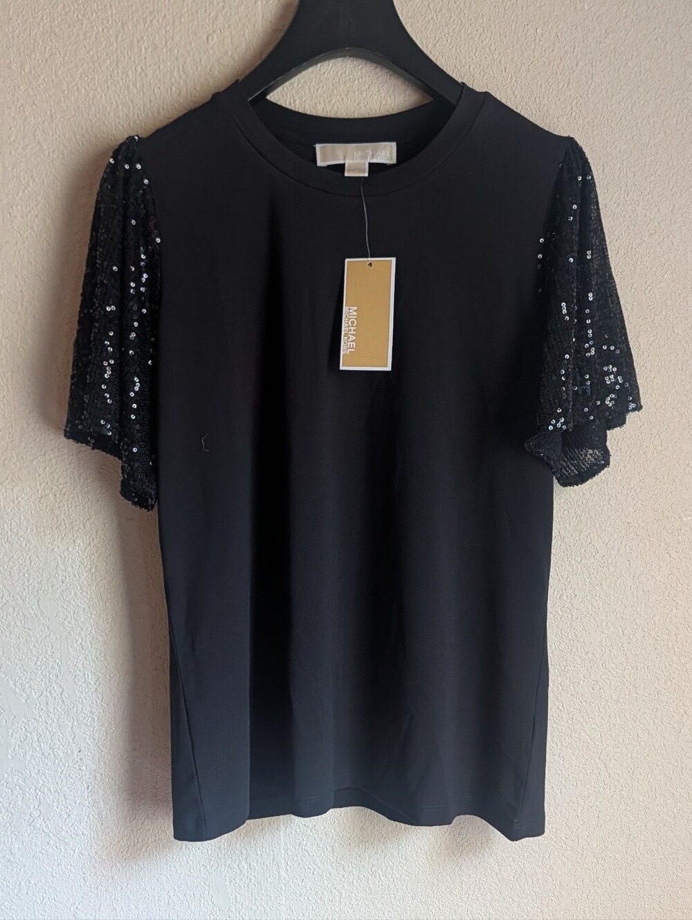 Michael Kors Sequin Sleeve Blouse 🖤🖤